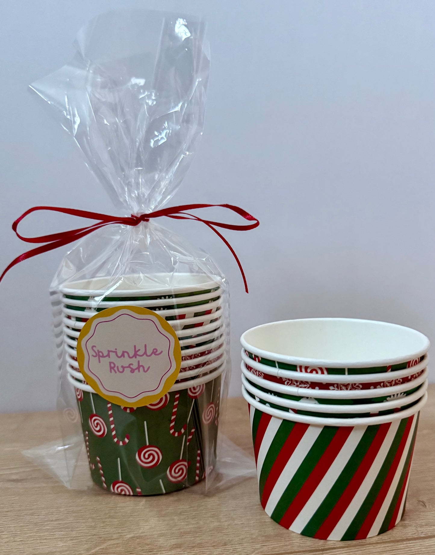 Festive Christmas Treat Cups