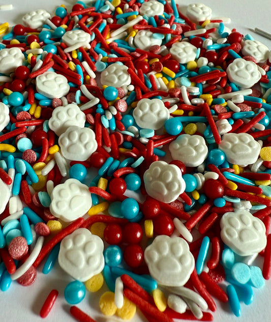 Dog Paws Sprinkle Mix