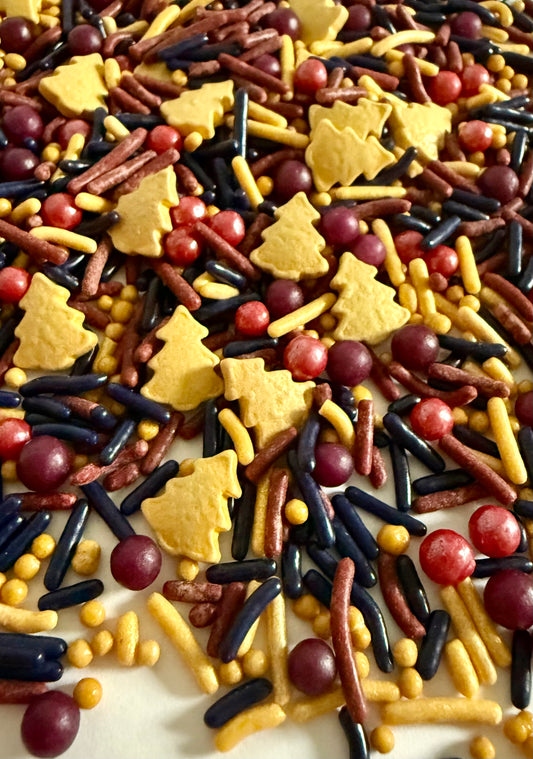 Jewel Tone Christmas Sprinkle Mix