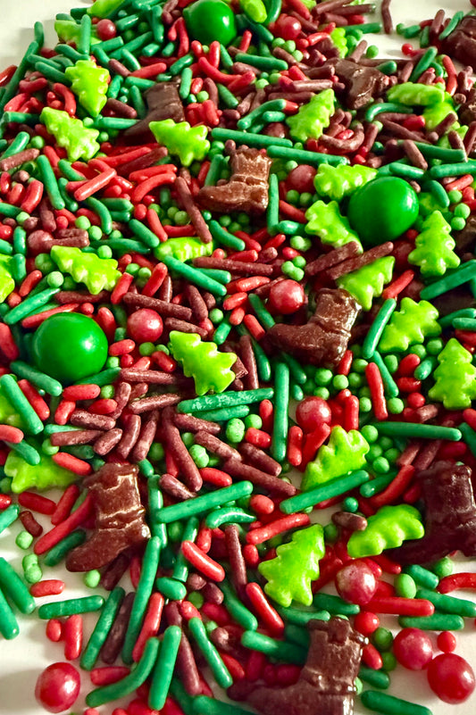 Country Christmas Sprinkle Mix