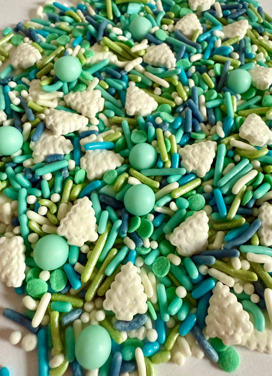 Coastal Christmas Sprinkle Mix