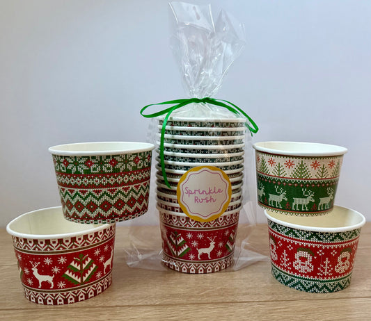 Ugly Sweater Treat Cups