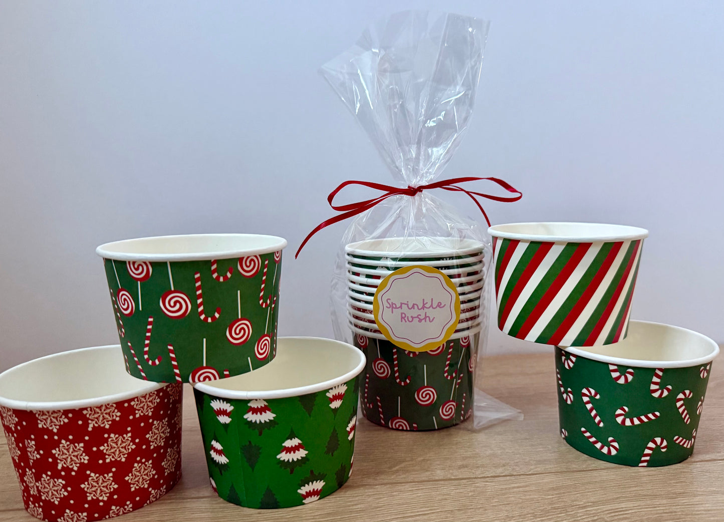 Festive Christmas Treat Cups