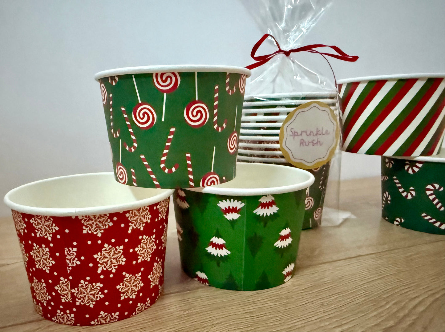 Festive Christmas Treat Cups