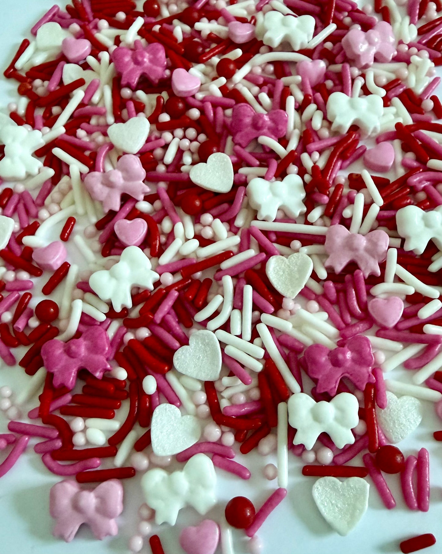 Charmed Bows & Hearts Sprinkle Mix