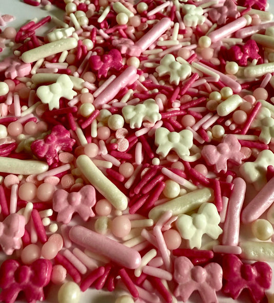 Pretty In Pink Sprinkle Mix